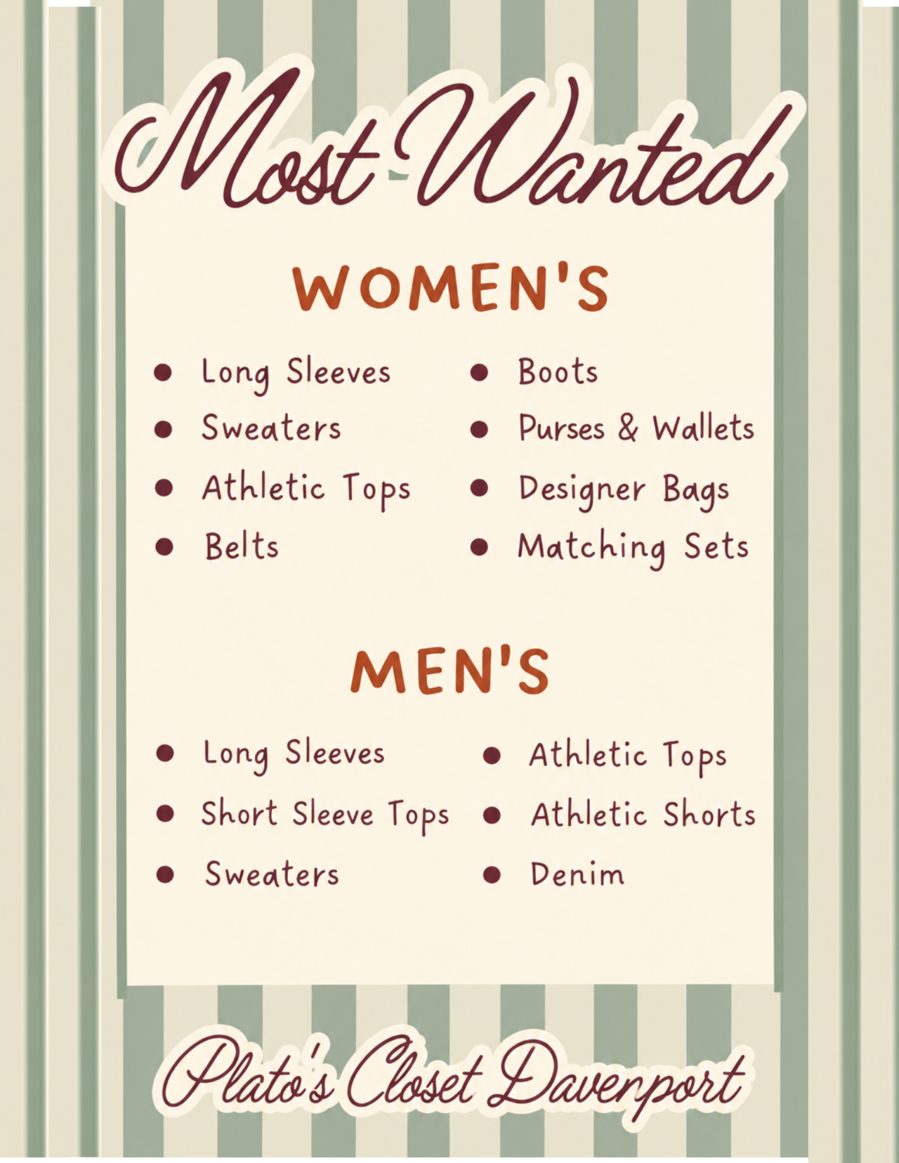 most wanted